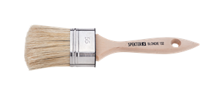 PRO blondie ovalpensel naturbørster