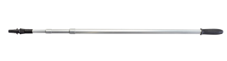 Teleskopskaft aluminium 115-270 cm 3-del