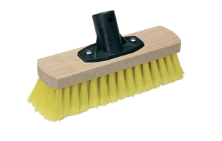 Kalk/tjærekost træ/gul PVC medium